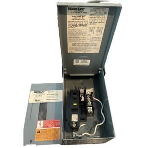 Homeline 70 Amp Pool Hot Tub Outdoor Main Lug Load Center HOM2-4L70RB